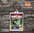 Super Dodgeball Retro NES Game Cover Art Gaming Keyring