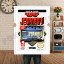 Super Jeopardy Retro GAME INSPIRED THEME Nintendo NES Gaming A4 A3 A2 Or A1 Poster Art 556