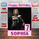Personalised Supergirl In Injustice 2 Inspired Style Game Kids Inspired Birthday Card (SA)