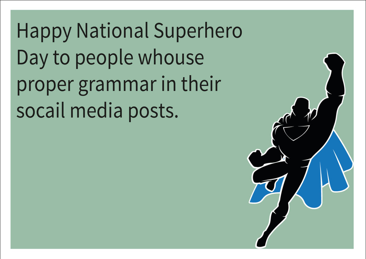 Superhero INSPIRED Adult Personalised Birthday Card Birthday Card