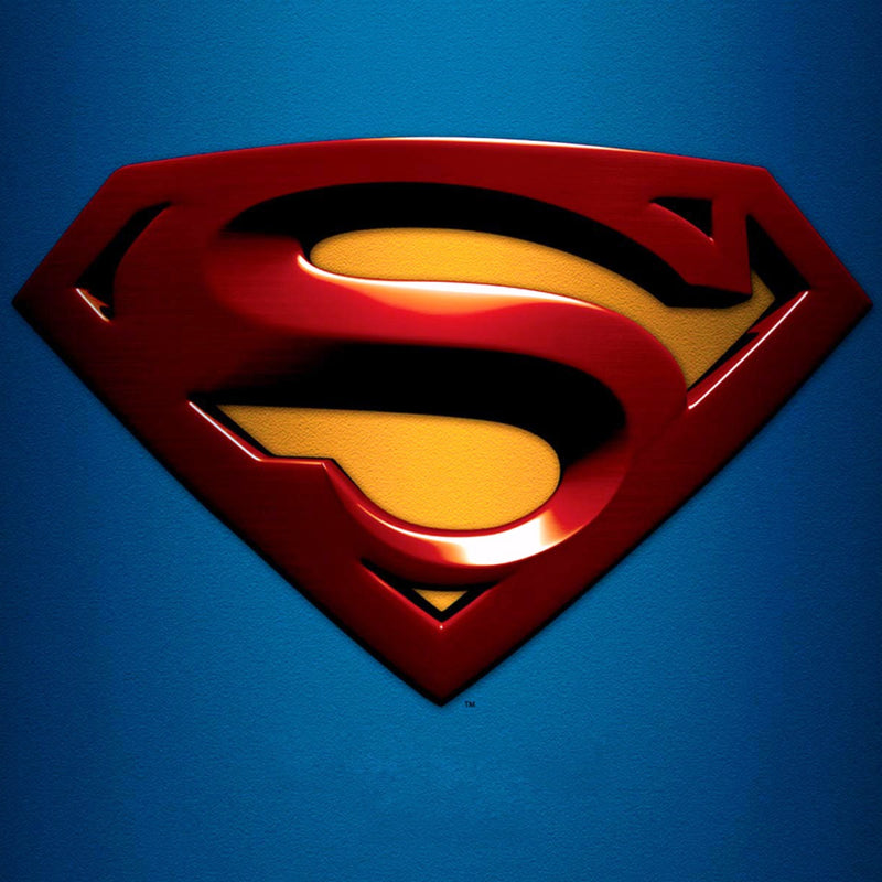 Superman Emblem Lego Display Case - Minifigure Display Background and Frames