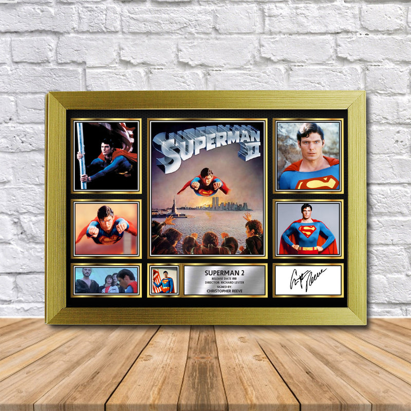 Superman 2 Limited Edition Signed Print