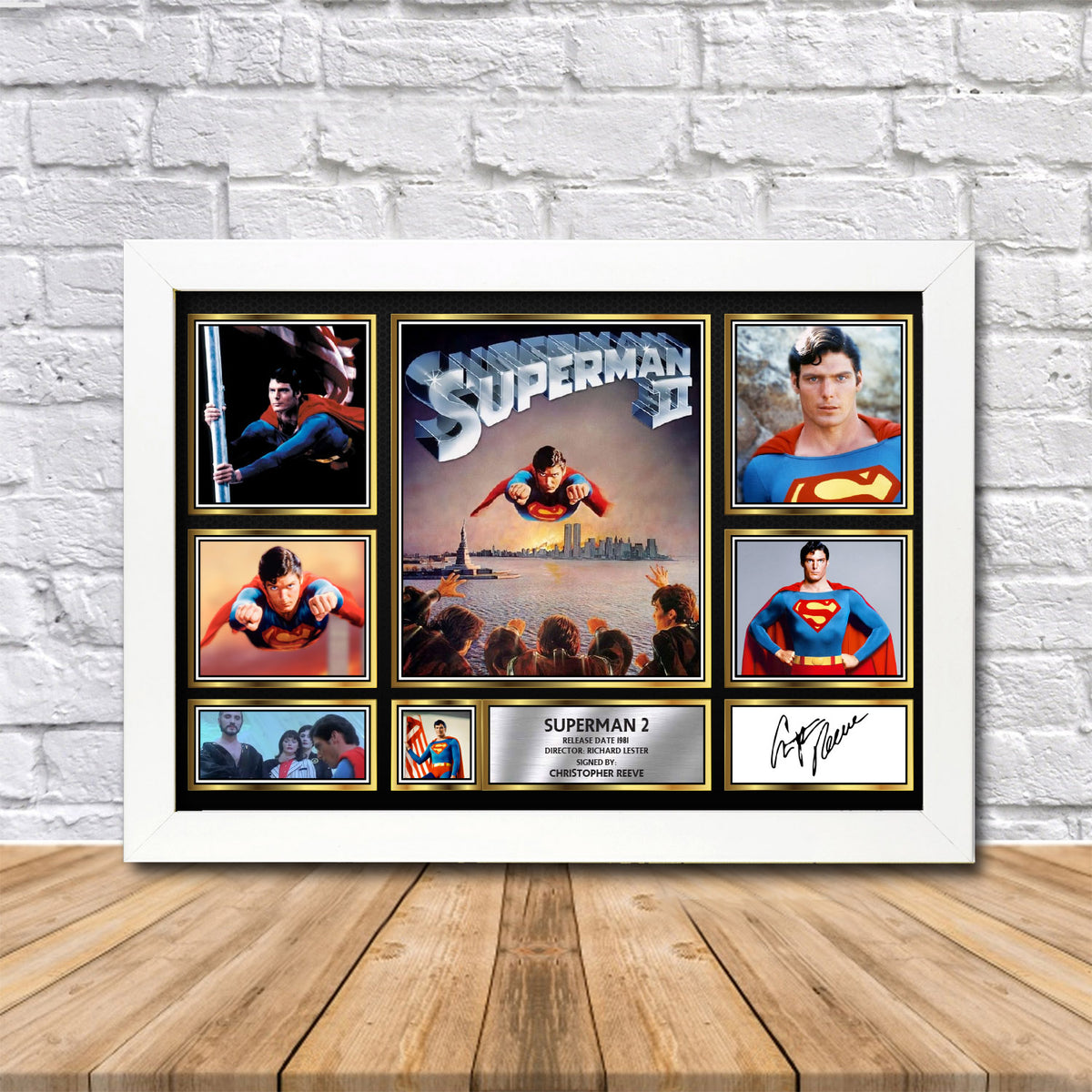 Superman 2 Printed Signature Print