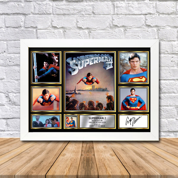 Superman 2 Printed Signature Print