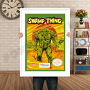 Swamp Thing Retro GAME INSPIRED THEME Nintendo NES Gaming A4 A3 A2 Or A1 Poster Art 569