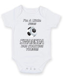 Swansea Fan Starting Football Fan Baby Grow Bodysuit