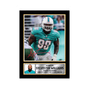 Sylvester Williams Limited Edition Football Signed Print - American Footballer