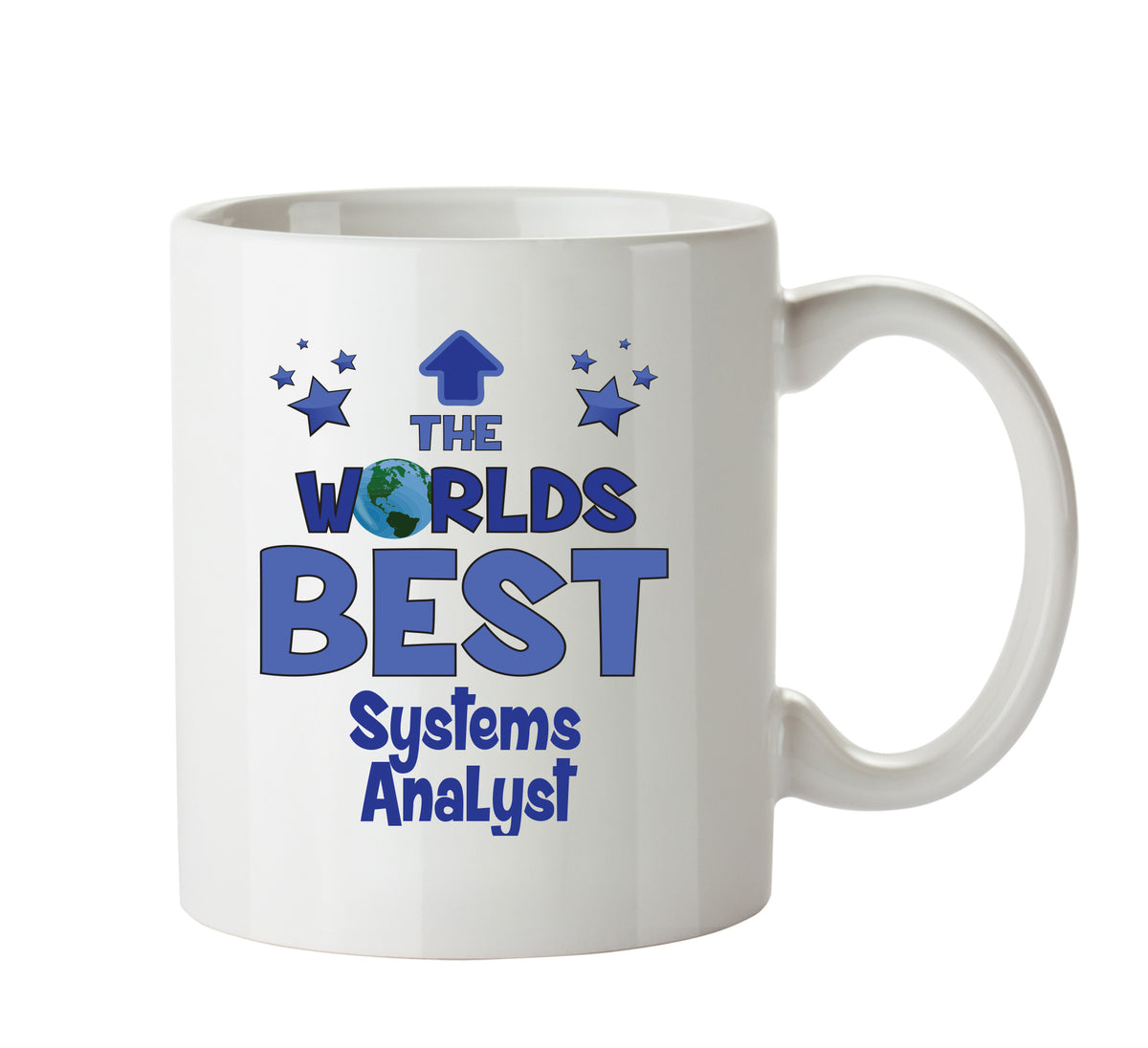 Worlds Best Systems Analyst Mug - Novelty Funny Mug – printed mug product image 1