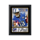 T. J. Jones Limited Edition Football Signed Print - American Footballer