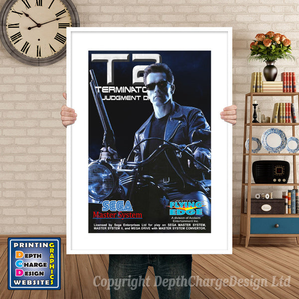 T2 Retail Inspired Retro Gaming Poster
