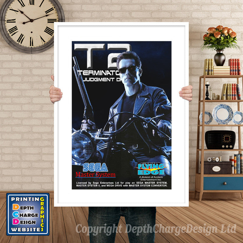 T2 Retail Inspired Retro Gaming Poster A4 A3 A2 Or A1