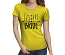 Team Bride Black Hen T-Shirt - Any Name - Party Tee