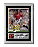 TEDDY SHERINGHAM (1) Limited Edition Football Player Signed Print - Football