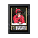 TED DURCAN Limited Edition Horse Racer Signed Print - Horse Racing