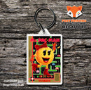 TENGEN Klax Retro NES Game Cover Art Gaming Keyring