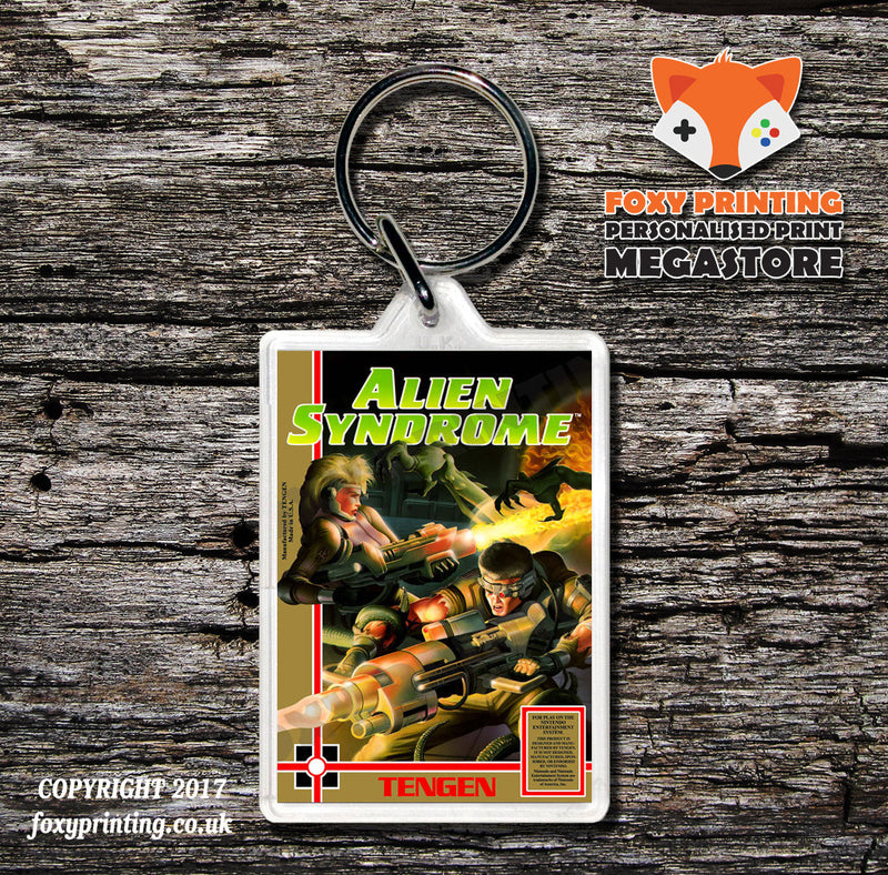 TEMPEST 200 SOUNDTRACK Retro NES Game Cover Art Gaming Keyring