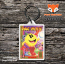 TENGEN Ms Pacman Retro NES Game Cover Art Gaming Keyring