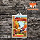 TENGEN Pacmania Retro NES Game Cover Art Gaming Keyring