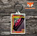 TENGEN Skull And Crossbones Gaming Keyring