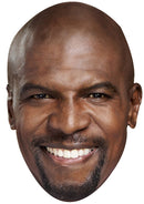 TERRY CREWS JB - TV Star Fancy Dress Cardboard Celebrity Party Face Mask