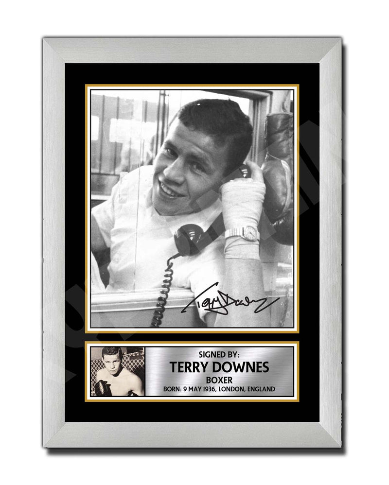 TERRY DOWNES Limited Edition Boxer Signed Print - Boxing