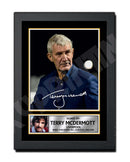 TERRY McDERMOTT 2 Limited Edition Football Player Signed Print - Football