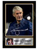 TERRY McDERMOTT 2 Limited Edition Football Player Signed Print - Football