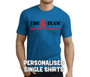 The A Team Stag Colour Custom Stag T-Shirt - Any Name - Party Tee