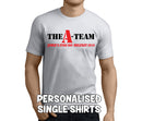 The A Team Stag Colour Custom Stag T-Shirt - Any Name - Party Tee