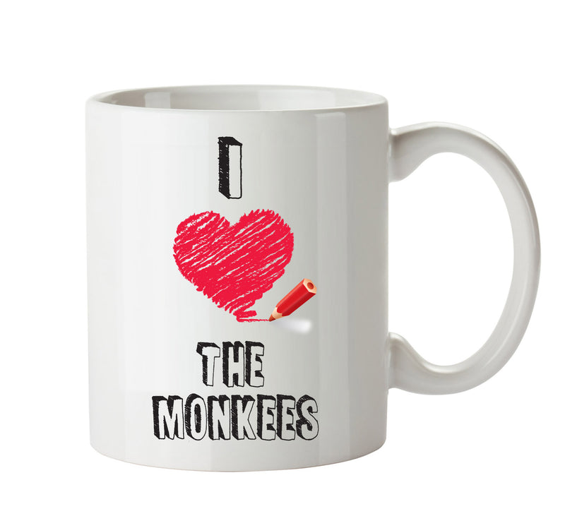 I Love THE MONKEES Celebrity Mug
