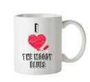 I Love THE MOODY BLUES Celebrity Mug