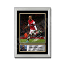 THEO WALCOTT Limited Edition Football Player Signed Print - Football