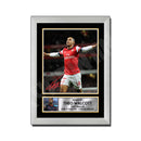 THEO WALCOTT 2 Limited Edition Football Player Signed Print - Football