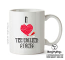 I Love THE ROLLING STONES Celebrity Mug