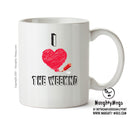 I Love THE WEEKND Celebrity Mug