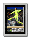 THIBAUT COURTOIS Limited Edition Football Player Signed Print - Football