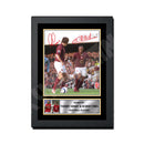 THIERRY HENRY _ ROBERT PIRES Limited Edition Football Player Signed Print - Football