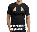 This Guy Is On His Stag Black Custom Stag T-Shirt - Any Name - Party Tee
