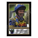 TIMMY MURPHY 2 Limited Edition Horse Racer Signed Print - Horse Racing