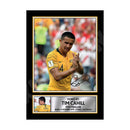 TIM CAHILL 2 Limited Edition Football Player Signed Print - Football