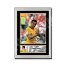 TIM CAHILL 2 Limited Edition Football Player Signed Print - Football