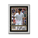 TIM HENMAN Limited Edition Tennis Player Signed Print - Tennis