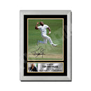 TINO BEST Limited Edition Cricketer Signed Print - Cricket Player