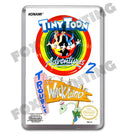 Tinytoon Adventures 2 Retro Nintendo NES Game Inspired Fridge Magnet 707