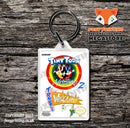 Times Of Lore Retro NES Game Cover Art Gaming Keyring