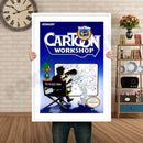 TINYTOON ADVENTURES WORKSHOP Retro GAME INSPIRED THEME Nintendo NES Gaming A4 A3 A2 Or A1 Poster Art 708