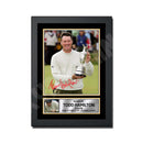 TODD HAMILTON Limited Edition Golfer Signed Print - Golf