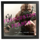 Dark Knight Rises- Bane Signed Lego Display Case - Minifigure Display Background and Frames