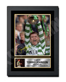 TOMMY JOHNSON 2 Limited Edition Football Player Signed Print - Football