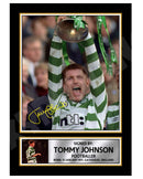 TOMMY JOHNSON 2 Limited Edition Football Player Signed Print - Football